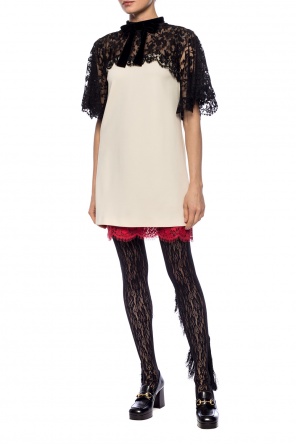 Lace tights with fringes, zdjęcie 2 Lace tights with fringes od Gucci